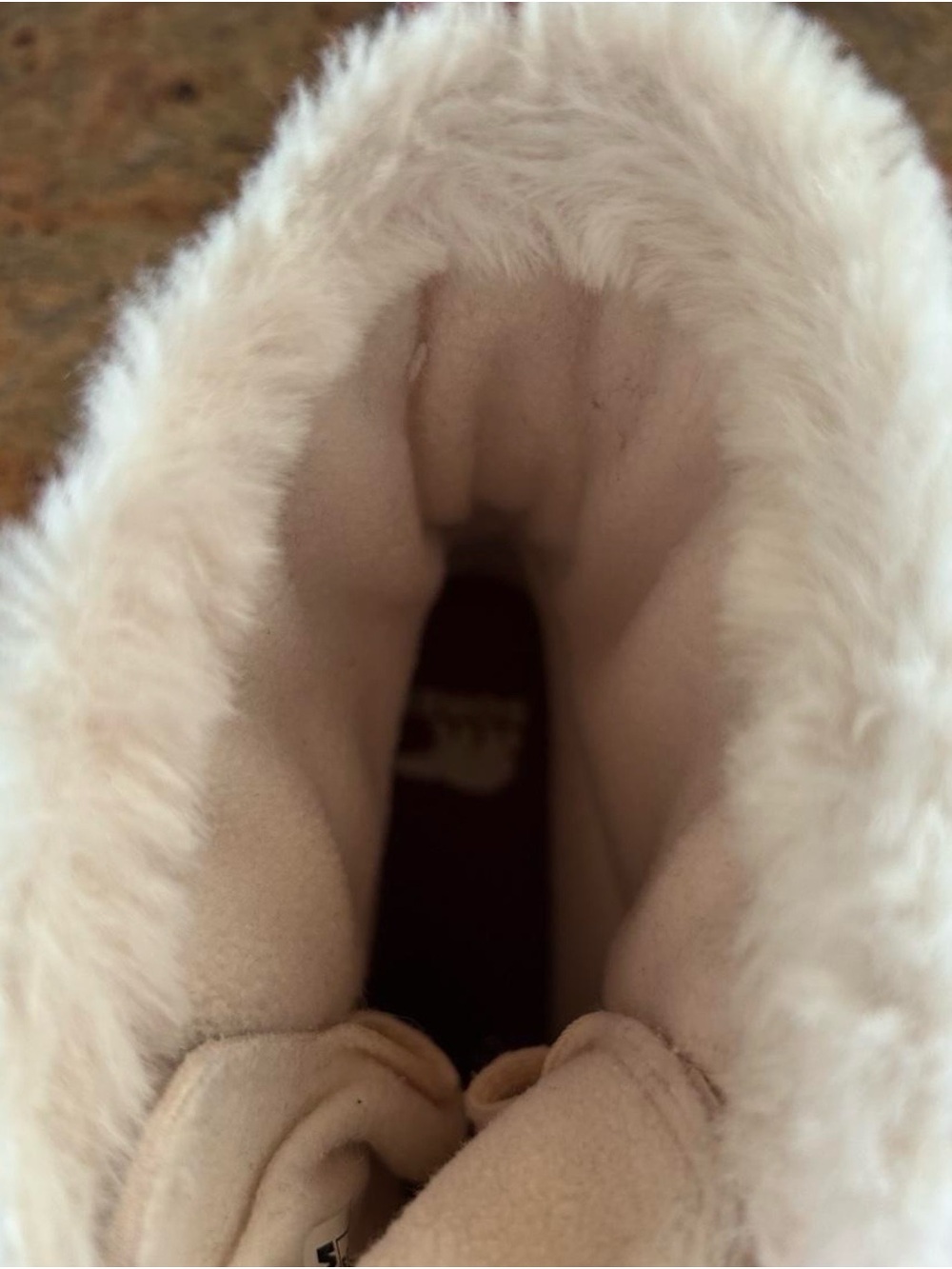 Sorel Women’s Cream Faux-Fur Lined Lace-Up Winter Boots - Picture 5 of 5